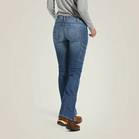 Rebar Mid Rise Raven DuraStretch Boot Cut Jean