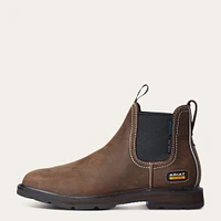 Groundbreaker Chelsea Wide Square Toe Waterproof Steel Work Boot