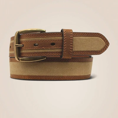 Canvas center belt