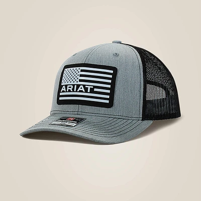 Usa flag patch logo cap