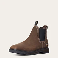 Groundbreaker Chelsea Wide Square Toe Waterproof Steel Work Boot