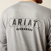 Rebar Cotton Strong Chainsaw Logo T-Shirt