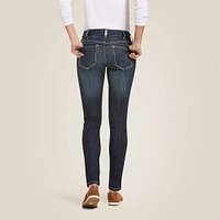 R.E.A.L. Mid Rise Stretch Outseam Ella Skinny Jean