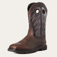 Groundwork Wide Square Toe Steel Work Boot