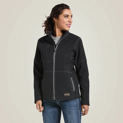 Rebar Stretch Canvas Softshell Jacket