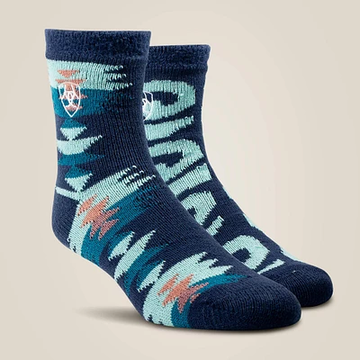 Cozy Aloe-Infused House Sock 2 Pair Multi Color Pack