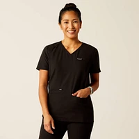 Clara 6 Pocket Scrub Top