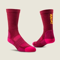 High Performance Crew Tek Work Sock 2 Pair Pack