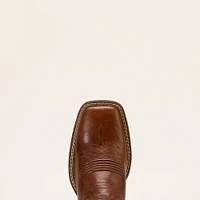 Round Up Wide Square Toe StretchFit Western Boot