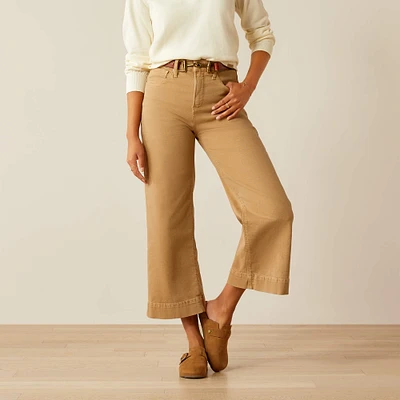 Ultra High Rise Countryside Wide Leg Crop Jeans