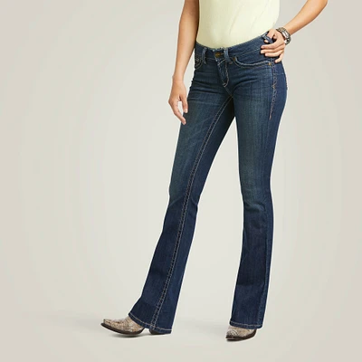 R.E.A.L. Mid Rise Corinne Boot Cut Jean