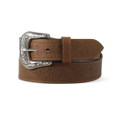 Floral Embossed Belt