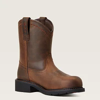 Fatbaby Work Pull-On Steel Toe Boot
