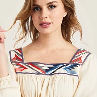 Jacquard Chimayo Top