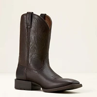 Sport Western Wide Square Toe Cowboy Boot