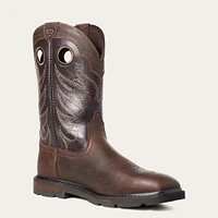 Groundwork Wide Square Toe Steel Work Boot