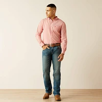Wrinkle Free Solid Fitted Shirt