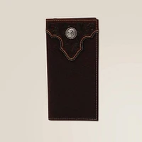 Filigree top rodeo wallet brn