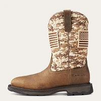 WorkHog Patriot Steel Toe Work Boot