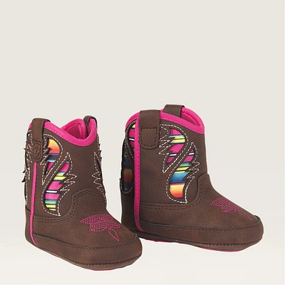 Infant lil stompers flora boot