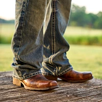 Midtown Rambler Square Toe Chelsea Boot