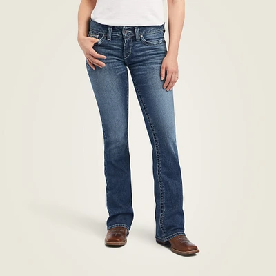 R.E.A.L. Mid Rise Raquel Boot Cut Jean