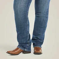 R.E.A.L. Mid Rise Arrow Gianna Straight Jean