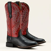 Round Up W Toe StretchFit Western Boot