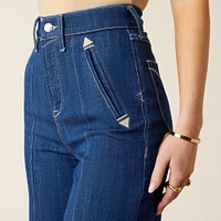 Ultra High Rise Bria Wide Leg Jeans