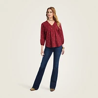 Peasant Top Chimayo Blouse