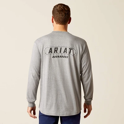 Rebar Cotton Strong Chainsaw Logo T-Shirt