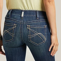 R.E.A.L. Mid Rise Corinne Boot Cut Jean