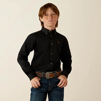 Solid Twill Classic Fit Shirt