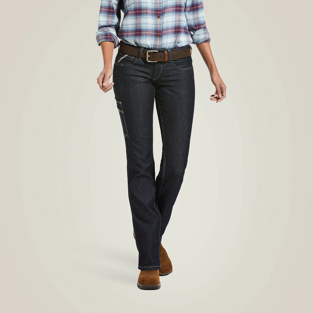 Rebar DuraStretch Raven Straight Leg Jean