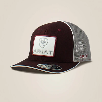 Large logo patch cap