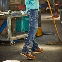 Rebar Perfect Rise Work Flex Riveter Slim Leg Jean