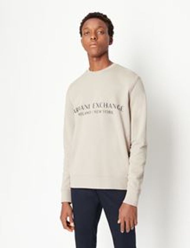 Armani Exchange MILANO NEW YORK CREW NECK SWEATSHIRT | Metropolis at  Metrotown