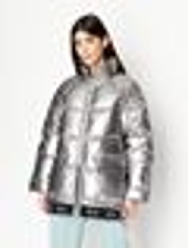 Armani Exchange HIGH NECK PUFFER JACKET | Metropolis at Metrotown