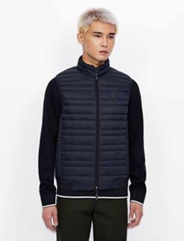 Armani Exchange PACKABLE PUFFER VEST | Metropolis at Metrotown