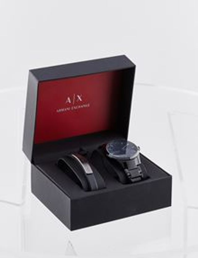 Armani Exchange SMART WATCH + BRACELET GIFT SET | Metropolis at Metrotown