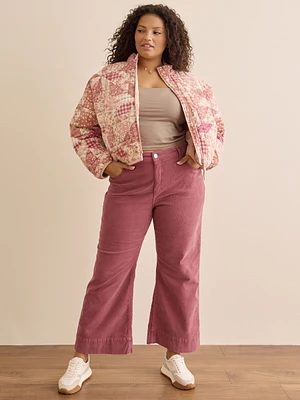 Rose Straight Leg Corduroy Jeans