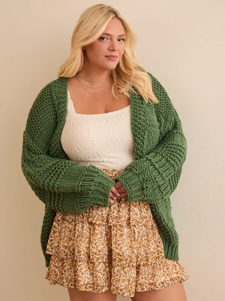 Logan Chunky Knit Cardigan