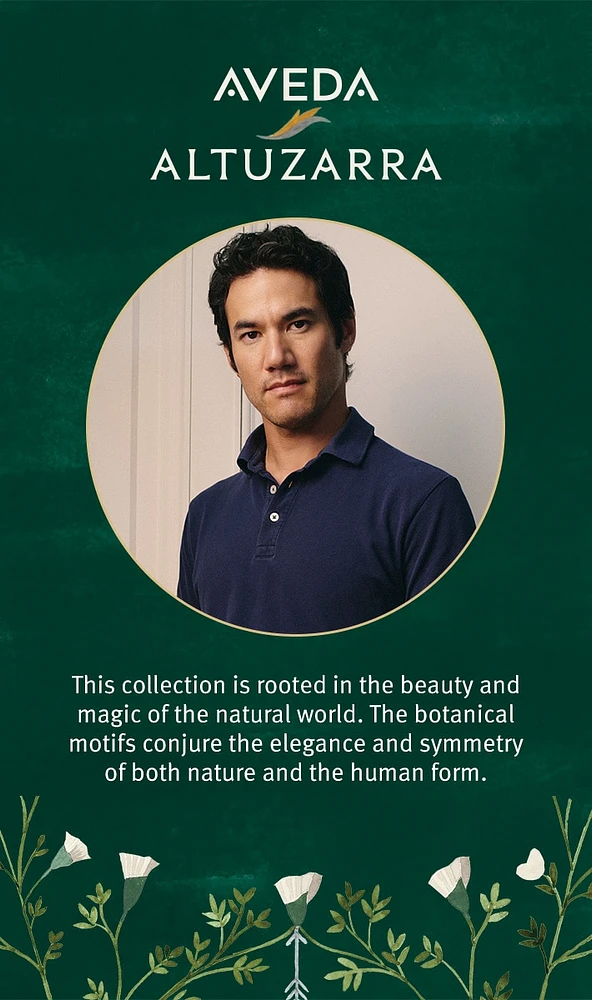 limited-edition aveda x altuzarra nightbloom twist headband