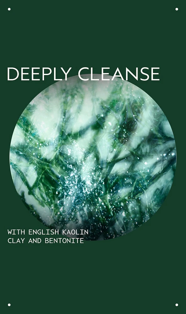 botanical kinetics™ deep cleansing clay masque