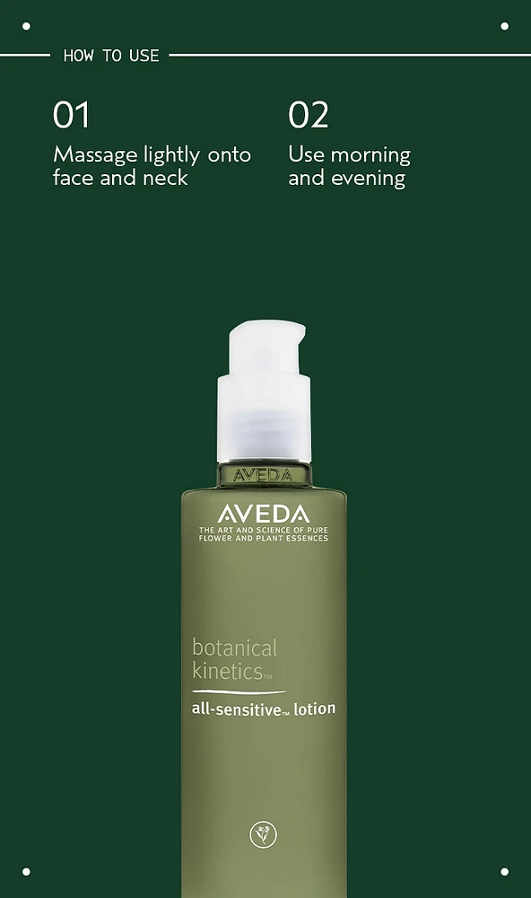 botanical kinetics™ all-sensitive™ lotion