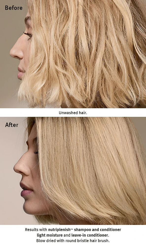nutriplenish shampoo light moisture