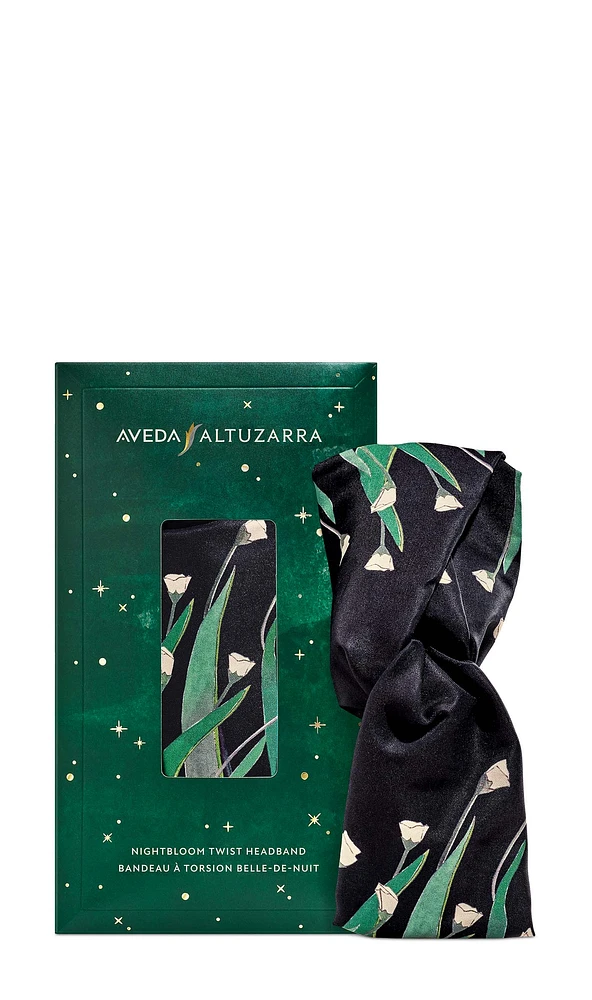 limited-edition aveda x altuzarra nightbloom twist headband