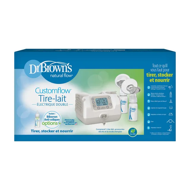  Dr. Brown's Customflow Double Electric Quiet Breast