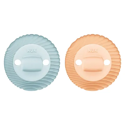 NUK Comfy Duet 2-in-1 Pacifier and Teether, 0-12M