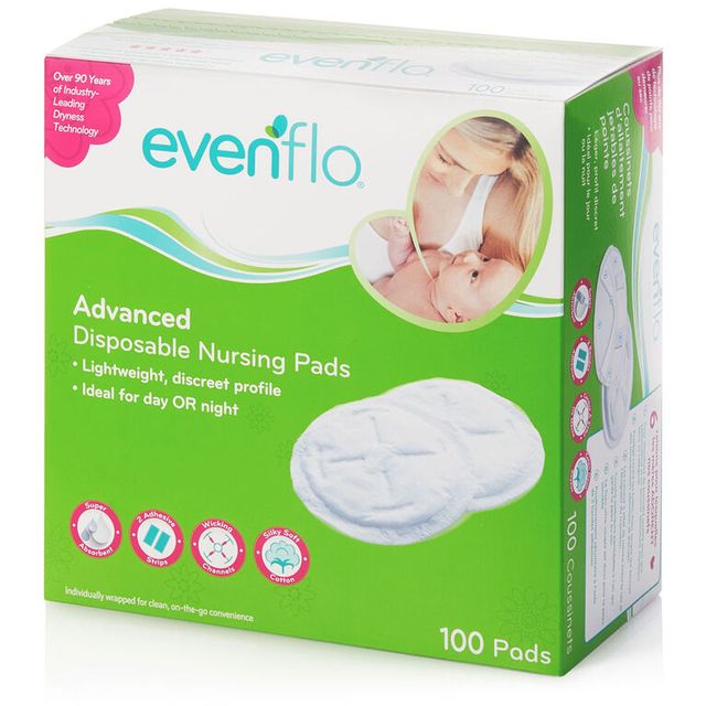 Evenflo Nursing Pads, Disposable, Advanced, For Mom